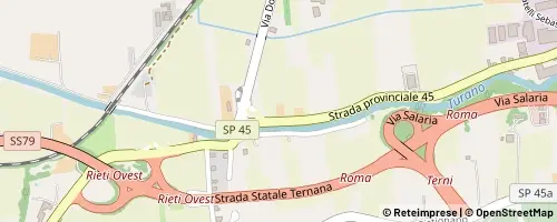 Mappa Rieti