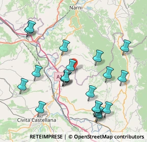 Mappa Vocabolo Berardelli, 02046 Magliano Sabina RI, Italia (9.0525)