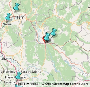 Mappa SS 4 Var Salaria KM. 75, 02100 Rieti RI, Italia (31.49714)