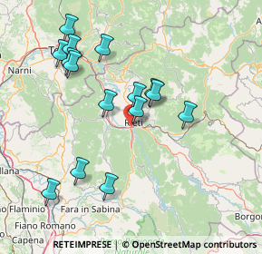 Mappa SS 4 Var Salaria KM. 75, 02100 Rieti RI, Italia (15.87933)