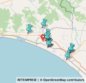 Mappa SP 140, 01014 Montalto di Castro VT (5.25455)