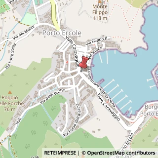 Mappa Via Adriatica, 45, 58018 Monte Argentario, Grosseto (Toscana)