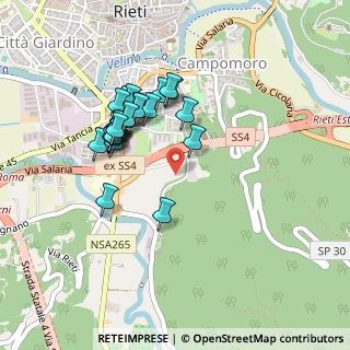 Mappa Via Fonte Cottorella, 02100 Rieti RI, Italia (0.41481)