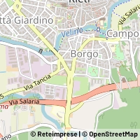 Mapa Rieti