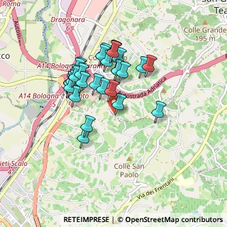 Mappa Via Regolizie, 66100 Chieti CH, Italia (0.81833)