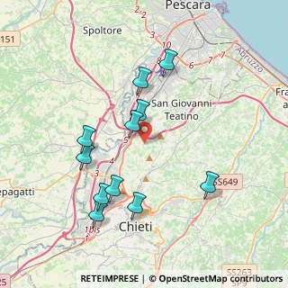 Mappa Via Regolizie, 66100 Chieti CH, Italia (3.96182)