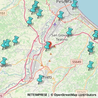 Mappa Via Regolizie, 66100 Chieti CH, Italia (7.0465)