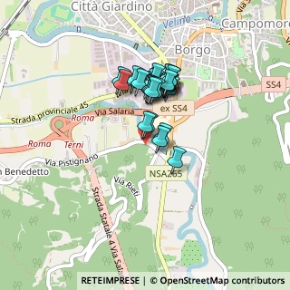Mappa Via Pistignano, 02100 Case San Benedetto RI, Italia (0.32308)