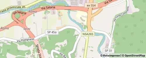 Mappa Rieti