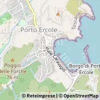 Kaart Monte Argentario