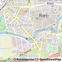Mapa Rieti