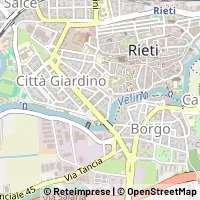 Mapa Rieti