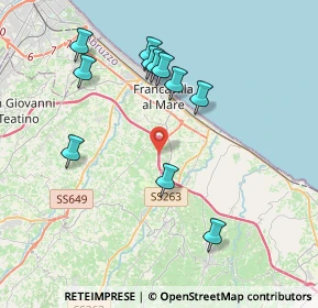Mappa A14, 66023 Miglianico CH, Italia (4.07455)