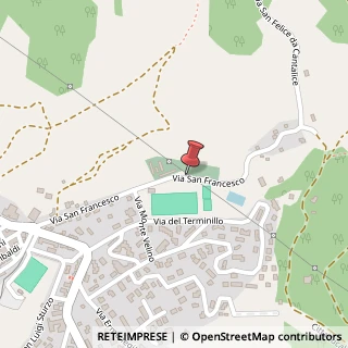 Mappa Via San Francesco, 6/I, 02015 Cittaducale, Rieti (Lazio)