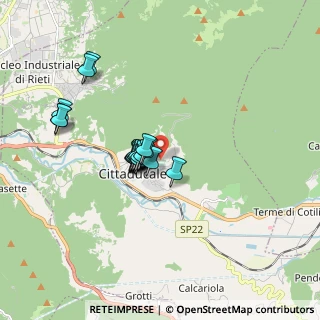 Mappa Via San Francesco, 02015 Cittaducale RI, Italia (1.349)