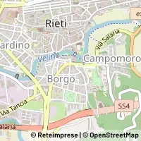 Karte Rieti