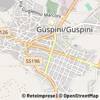Kaart Guspini