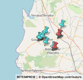 Mappa Via Caprera, 09036 Guspini SU, Italia (8.92231)