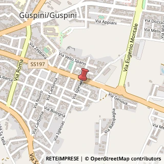Mappa Via Iglesias, 7, 09036 San Gavino Monreale, Medio Campidano (Sardegna)