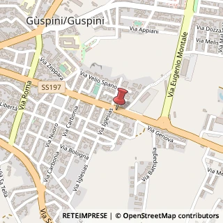 Mappa Via Matteotti, 60, 09036 Guspini, Medio Campidano (Sardegna)