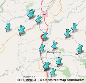 Mappa Via Nazionale, 87043 Bisignano CS, Italia (10.2765)