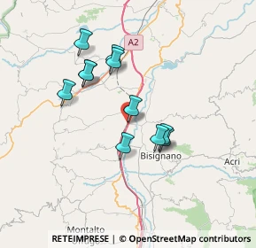 Mappa Via Nazionale, 87043 Bisignano CS, Italia (6.46364)