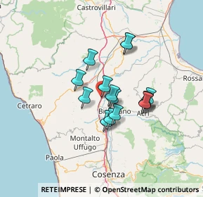 Mappa Via Nazionale, 87043 Bisignano CS, Italia (10.61333)