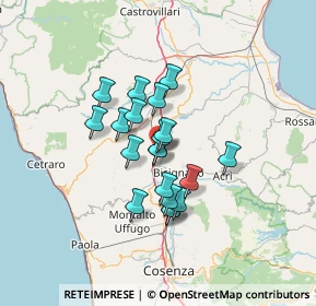 Mappa Via Nazionale, 87043 Bisignano CS, Italia (10.3575)