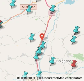 Mappa Via Nazionale, 87043 Bisignano CS, Italia (6.557)