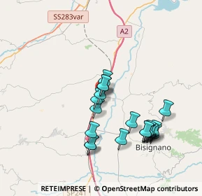 Mappa Via Nazionale, 87043 Bisignano CS, Italia (3.78)