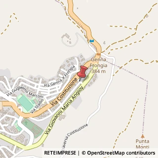 Mappa Via Eleonora d?Arborea, 24, 09031 Arbus, Medio Campidano (Sardegna)