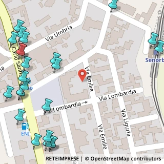 Mappa Via Lombardia, 09040 Senorbì CA, Italia (0.1)