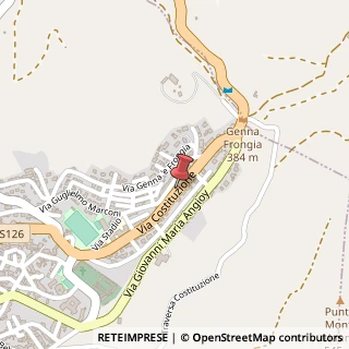 Mappa Via Costituzione, 49, 09031 Arbus, Medio Campidano (Sardegna)