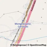 Mapa Torano Castello