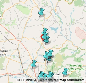 Mappa Via Alcide De Gasperi, 09040 Senorbì CA, Italia (23.487)