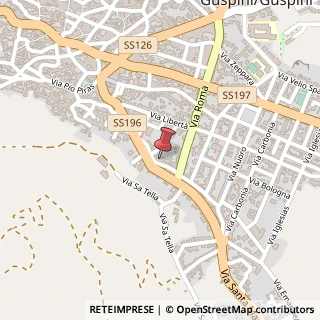 Mappa Via Santa Maria, 138, 09036 Guspini, Medio Campidano (Sardegna)