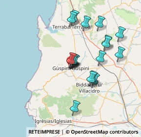 Mappa Via Sassari, 09036 Guspini SU, Italia (13.58722)