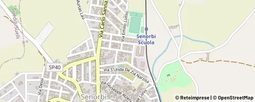 Mappa Senorbì