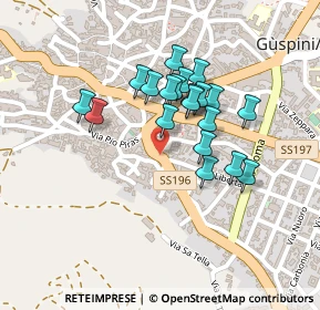 Mappa Via Manno, 09036 Guspini SU, Italia (0.194)