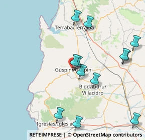 Mappa Via Manno, 09036 Guspini SU, Italia (19.25583)