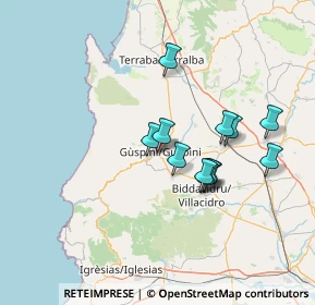 Mappa Via Manno, 09036 Guspini SU, Italia (12.82)