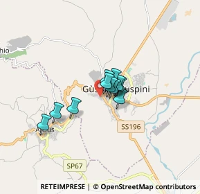 Mappa Vico II Manno, 09036 Guspini SU, Italia (0.98364)
