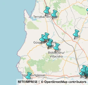 Mappa Vico II Manno, 09036 Guspini SU, Italia (25.65813)