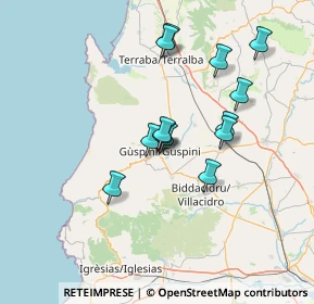 Mappa Vico II Manno, 09036 Guspini SU, Italia (13.03923)