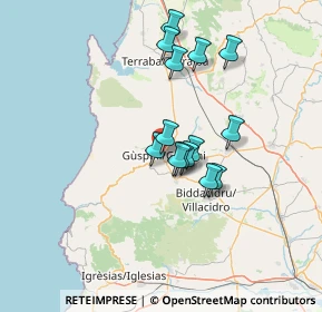 Mappa Vico II Manno, 09036 Guspini SU, Italia (12.00643)