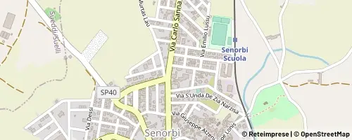 Mappa Senorbì