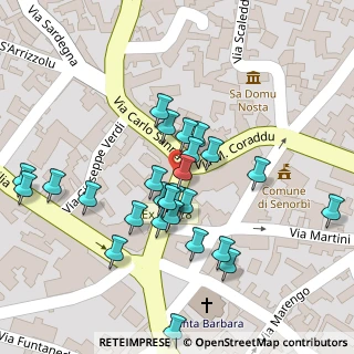 Mappa Piazza Sant'Antonio, 09040 Senorbì CA, Italia (0.04815)