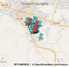 Mappa Via Alessandria, 09036 Guspini SU, Italia (0.15714)