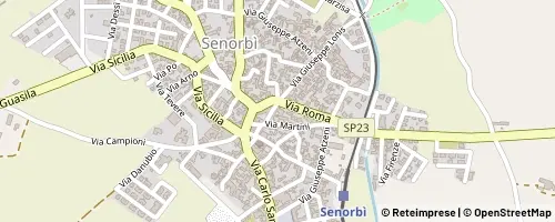 Mappa Senorbì