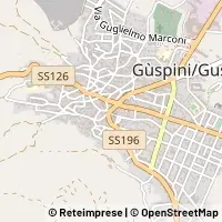 Kaart Guspini